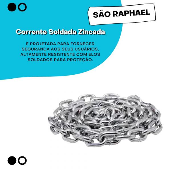 1 Kg Corrente Soldada Zincada 0,6mm São Raphael