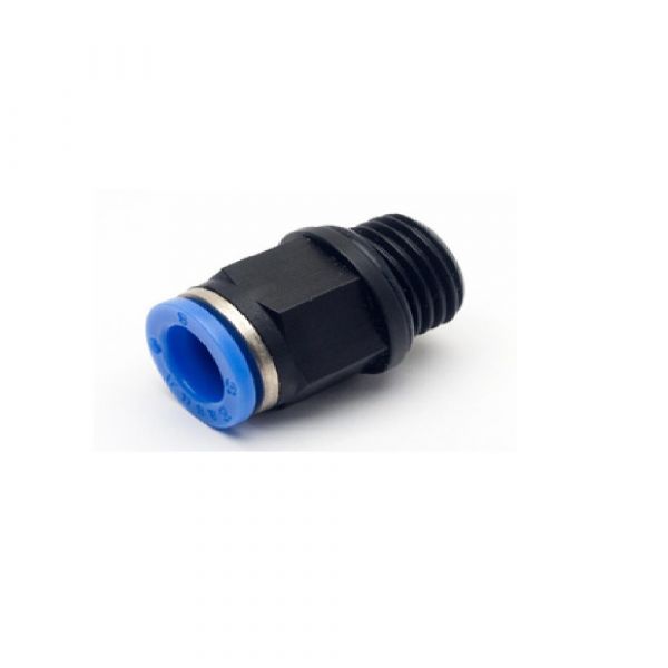 Conector Macho Instantâneo Giratório Plástico 06 x 1/2 BSP Fluir