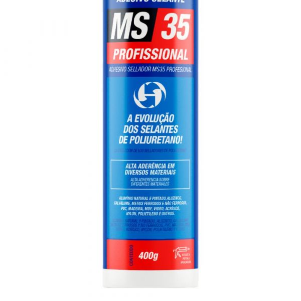 Adesivo Selante Branco MS35 400g Autofix  