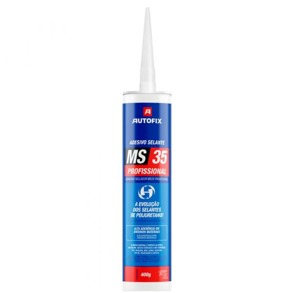 Adesivo Selante Preto MS35 400g Autofix