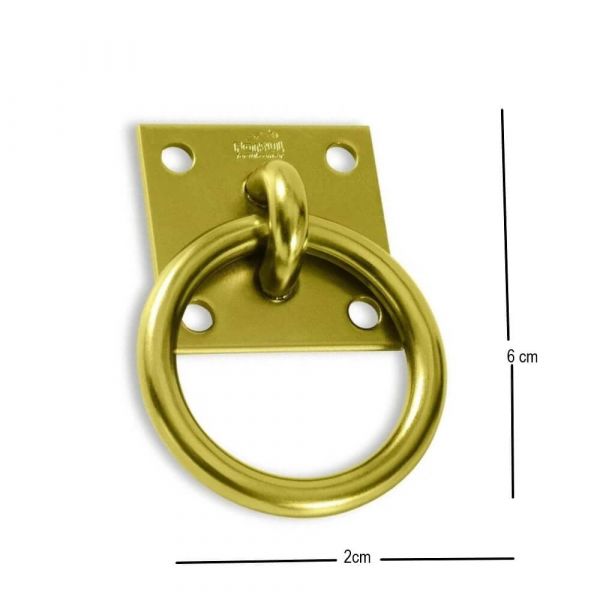 Argola Dourada Para Parafusar Chapa N-1 Forsul