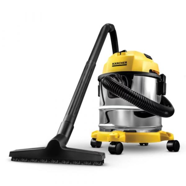 Aspirador de Pó e Água 12 Litros 220V 1700W Inox WDL 1S Karcher