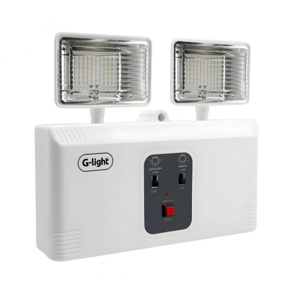 Bloco Autônomo de Emergência para Iluminação Led 20W 2200lm 6500K G-Light