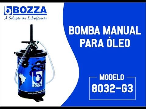 Bomba Manual para Óleo com Reservatório 20 Litros Bozza 