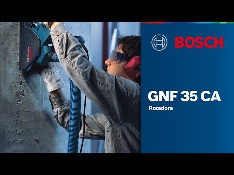 Cortadora de Parede Bosch GNF 35 CA 500W 220V 6 Discos e Maleta