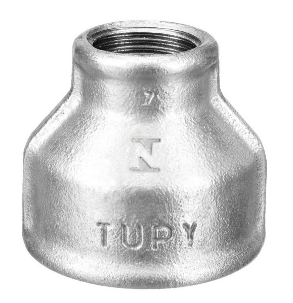 Luva De Redução Galvanizada 4X2” Tupy