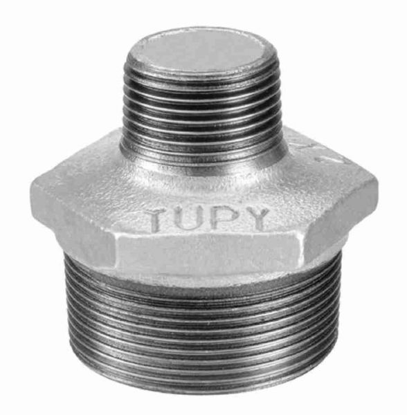 Niple De Redução Galvanizado 3/4X1/2” Tupy