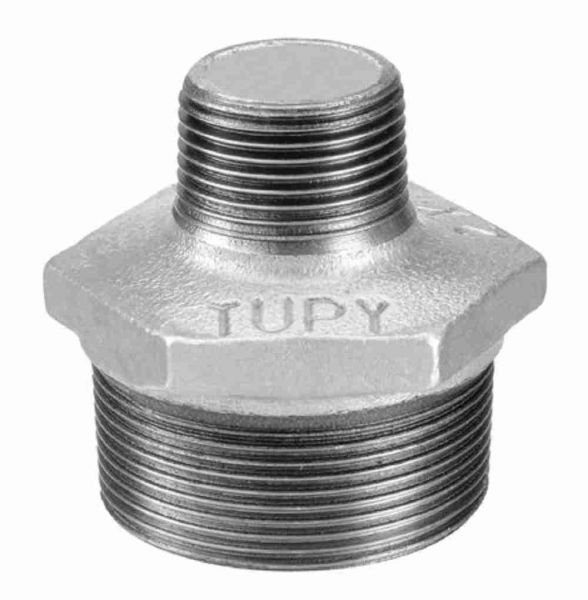 Niple De Redução Galvanizado 2X1” Tupy