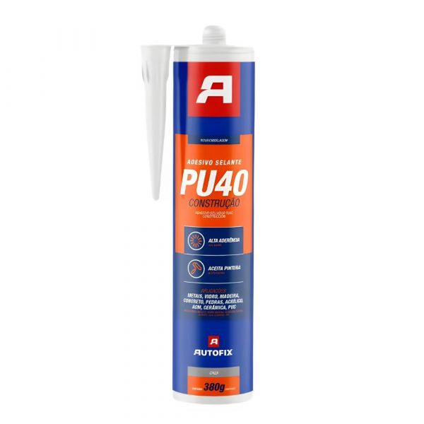 Adesivo Selante Flex Branco PU40 380g Autofix 