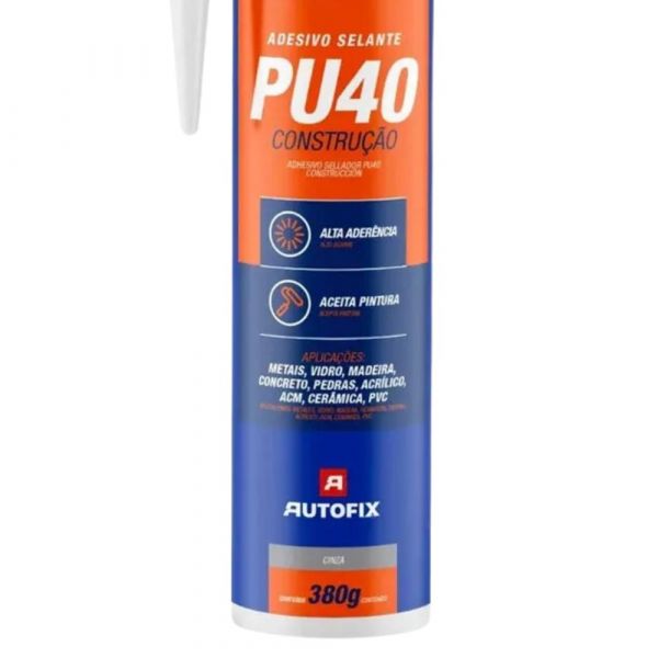 Adesivo Selante Flex Branco PU40 380g Autofix 