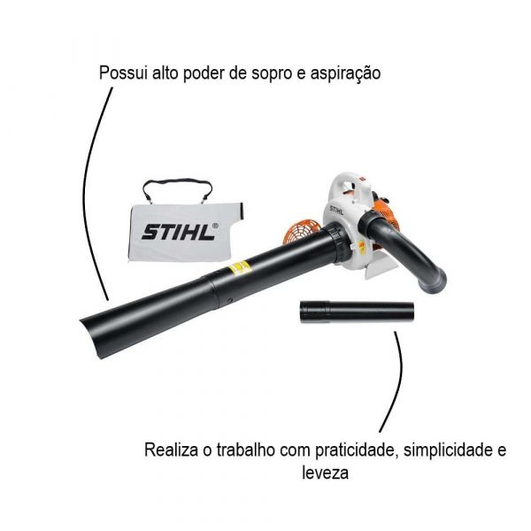 Soprador Aspirador SH 56 STIHL 42412000015