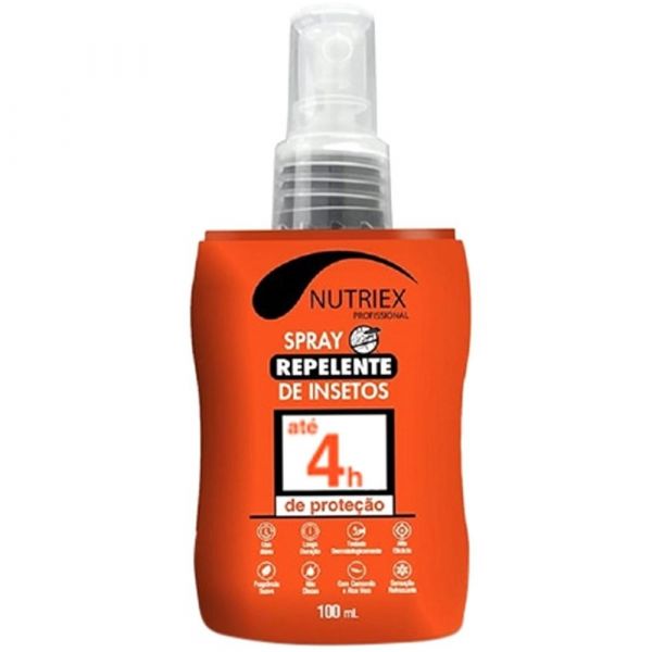 Spray Repelente de Insetos 4 H 100 ml Nutriex