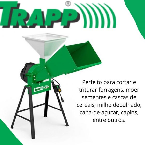 Triturador Forrageiro TRF50-1,5CV Trapp