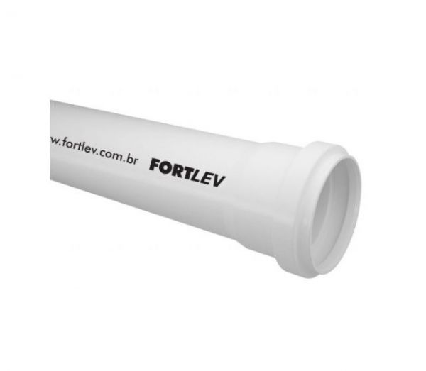 Tubo para Esgoto Serie Normal 6 Metros DN-50 Fortlev 11000501